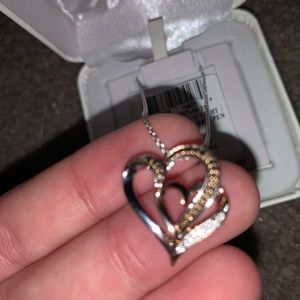 Heart Diamond Necklace